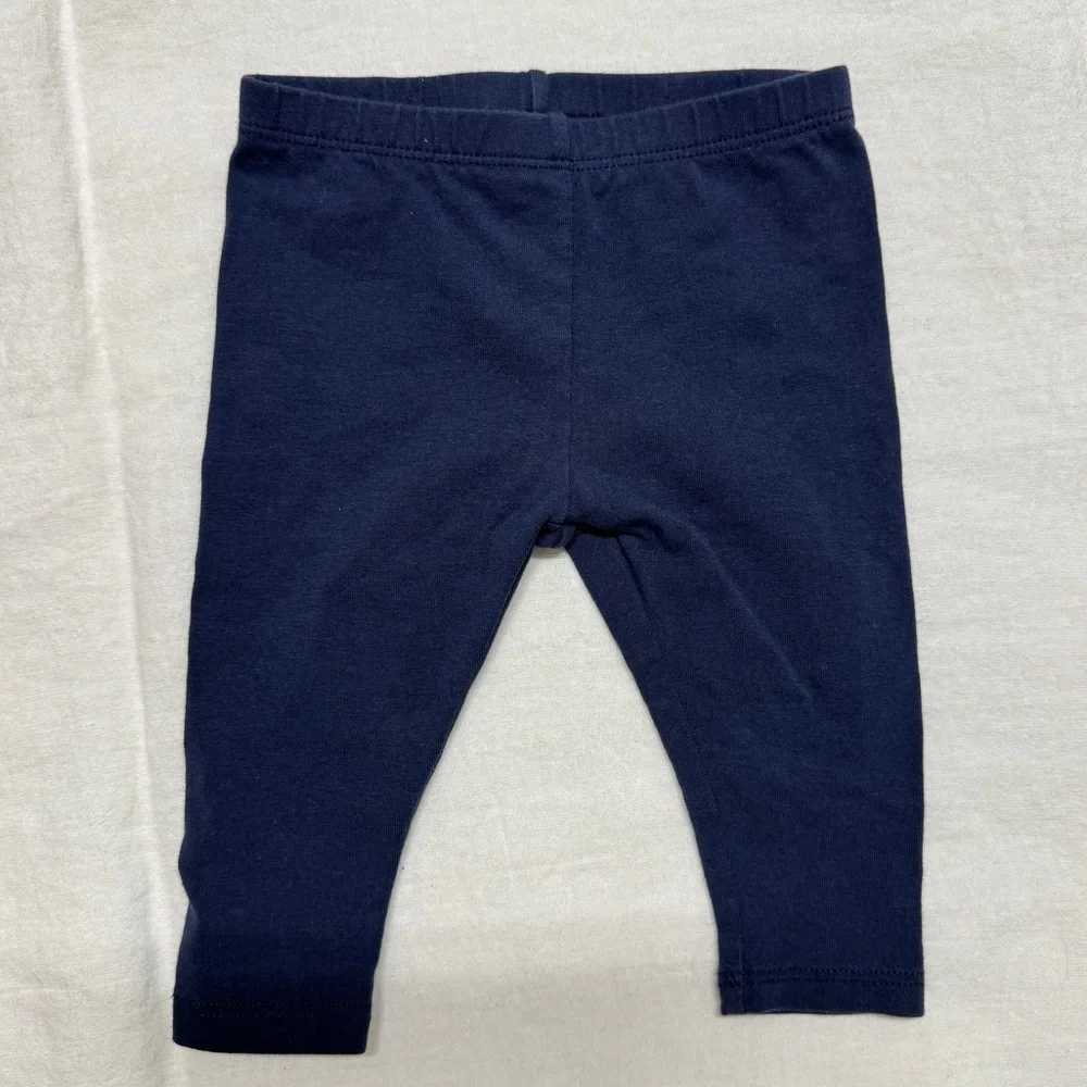 Navy Blue Pull On Pants